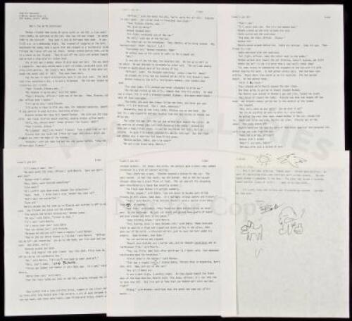 "Won't You be My Valentine?" - manuscript short story with letter signed by Charles Bukowski