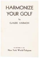 Harmonize Your Golf