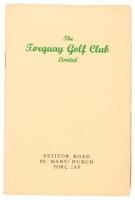 The Torquay Golf Club Ltd.