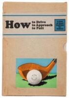 How to Drive; Approach; Putt - 3 volumes in the rare slipcase