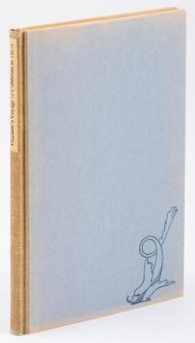 The Voyage of Sebastian Vizcaino to the coast of California, together with a map & Sebastian Vizcaino's letter written at Monterey, December 28, 1602