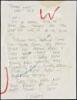 Autograph Letter, signed to Linda Nanz - with sketch and abstract drawings - 2