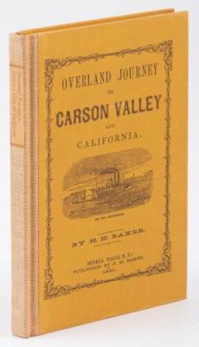 Overland Journey to Carson Valley & California