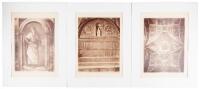 26 mammoth albumen prints from Nobile Collegio del Cambio Perugia portfolio