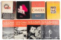 U.S. Camera - four annuals from 1935-39 with four issues of U.S. Camera Magazine 1938-1939