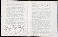 2 pages (of 4) from a Typed Letter, signed to Norman Moser