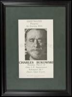 Sweetwater Presents An Evening With Charles Bukowski