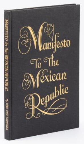 Manifesto to the Mexican Republic
