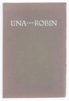 Una and Robin (Jeffers) - Friends of the Bancroft Library Keepsake Number 24