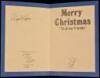 Christmas card from Bukowski, numbered and signed with an original doodle within