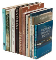 Large collection of works on Japanese art and illustrated books