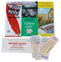 Three Brochures for the California Zephyr