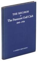 The Records of The Panmure Golf Club, Barry, Forfarshire