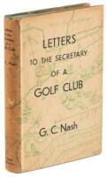 Letters to the Secretary of a Golf Club