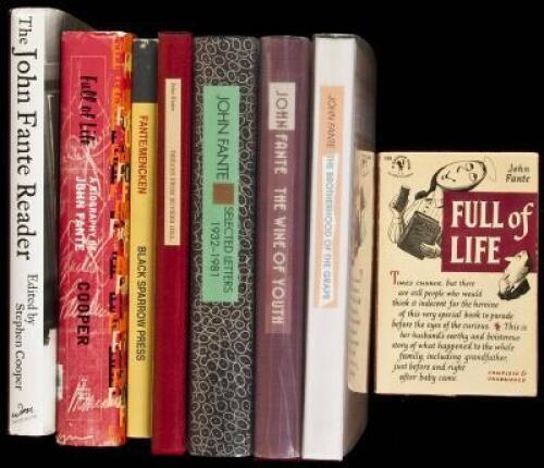 Eight volumes by or about John Fante