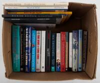 Twenty-one books in all fields signed by their respective authors