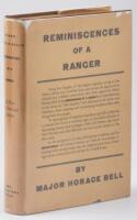 Reminiscences of a Ranger or Early Times in Southern California