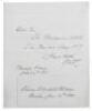 Note and clipped signature