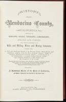 History of Mendocino County, California