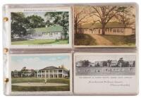 Collection of thirty-eight golf postcards from South Carolina courses dating from the early 1900&rsquo;s to midcentury