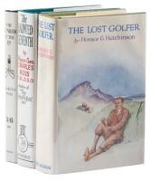 Three golf mystery limited edition facsimiles