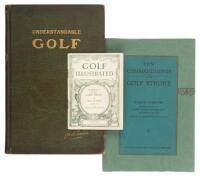 Three volumes by Jack Gordon - Understandable Golf, Ten Commandments of the Golf Stroke, [and] Golf Illustrated