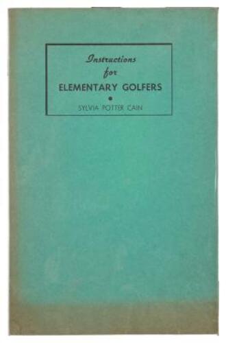 Instructions for Elementary Golfers