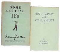 Hints on Play with Steel Shafts [with] Some Golfing "Ifs"