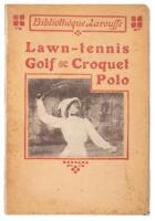 Lawn-Tennis, Golf &mdash; Croquet, Polo