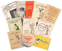 Ten vest pocket golf guides