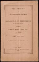 Celebration of the Seventy-Third Anniversary of the Declaration of Independence of the United States, on Board the Barque "Hannah Sprague," at Sea, July 4th, 1849