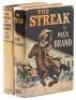 Two western novels in original pictorial dust jackets