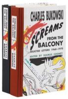 Screams from the Balcony: Selected Letters, 1960-1970 - two editions