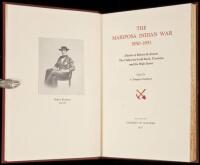 The Mariposa Indian War, 1850-1851 - Diaries of Robert Eccleston: The California Gold Rush, Yosemite, and the High Sierra