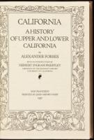 California: A History of Upper and Lower California