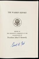 The Warren Report: Report of the President's Commission on the Assassination of President John F. Kennedy - Signed by Gerald Ford