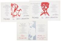 Three Broadsides by Jack Micheline
