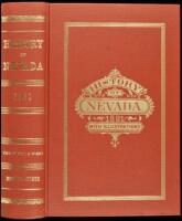 Reproduction of Thompson & West's History of Nevada, 1881. With Illustrations and Biographical Sketches of Its Prominent Men and Pioneers