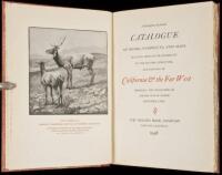 A Descriptive & Priced Catalogue of Books, Pamphlets, and Maps Relating Directly or Indirectly to the History, Literature, and Printing of California and the Far West, Formerly the Collection of Thomas Wayne Norris, Livermore, Calif.
