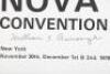 The Nova Convention - 2