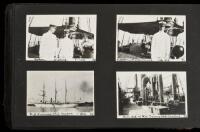 Album of approx. 540 original snapshot photographs, apparently assembled by E.M. Marbourg for his son Midshipman Edgar F. Marbourg, featuring photographs of Annapolis, Colorado and across the globe