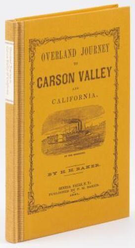 Overland Journey to Carson Valley and California