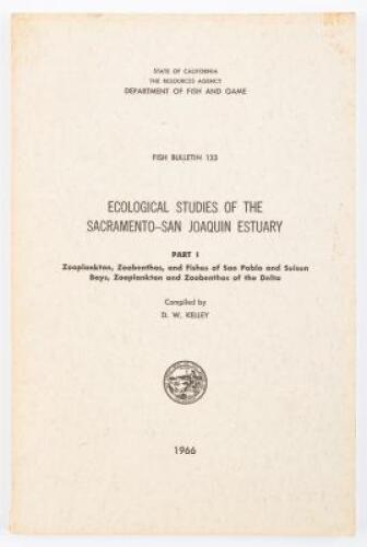 Ecological Studies of the Sacramento-San Joaquin Estuary, Part I