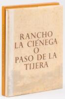 Rancho la Cienega o Paso de la Tijera
