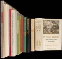 Ten volumes of mostly western Americana