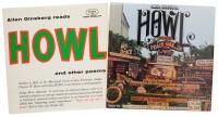 Two LP pressings of Allen Ginsberg's Howl