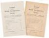 Two original issues of the Journal of the British Interplanetary Society