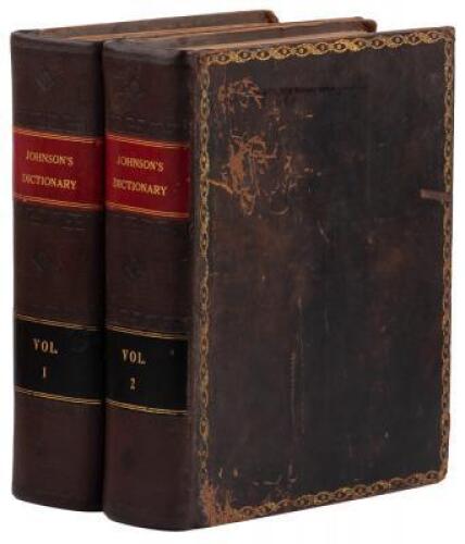 A Dictionary of the English Language: In Which the Words are Deduced from their Originals, and Illustrated in their Different Significations by Examples from the Best Writers. To which are prefixed, a History of the Language, and an English Grammar