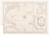 Carte de l'Ocean Occidental Dressee pour Servir a l'Histoire Generale des Voyages