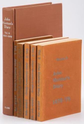 John Hunton's Diary, Volumes I-VI